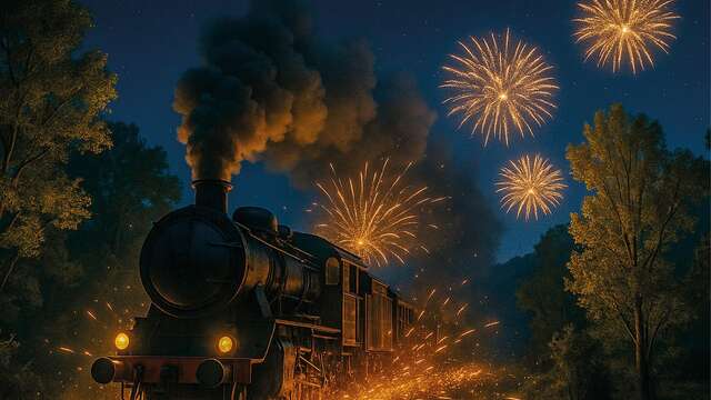 Le train aux mille étincelles