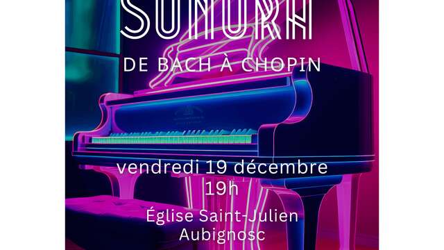 Concert SONORA – De Bach à Chopin