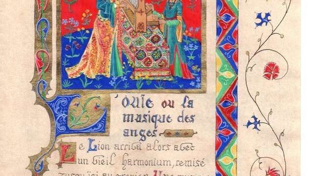 Créa’Patrimoine - Atelier de calligraphie