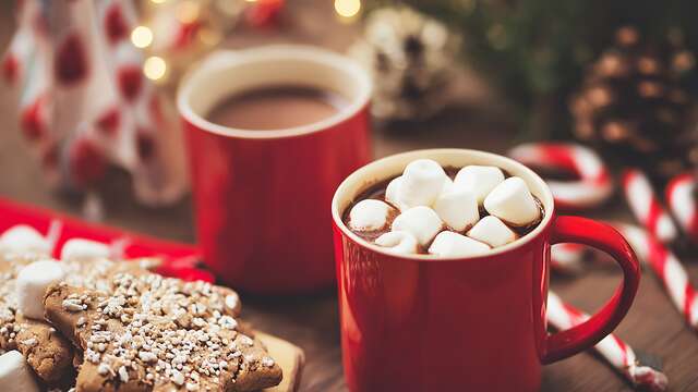 Vin & chocolat chauds - marché hebdomadaire Tain Etincelle