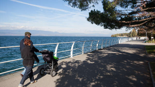 Circuit pédestre de Thonon-les-Bains : Sur les bords du Léman