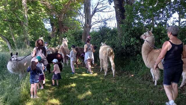 Visite guidée de La Prairie des animaux