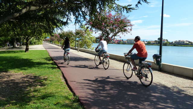 Voie Douce de Tain l'Hermitage à Valence (itinéraire bis Viarhona)