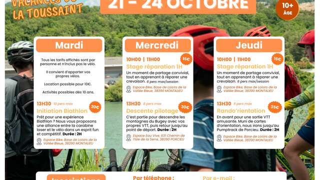 Stage descente VTT