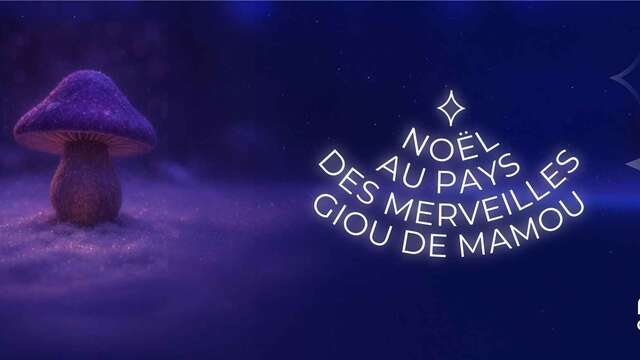 La vitrine animée et les décorations de Noël de Giou de Mamou