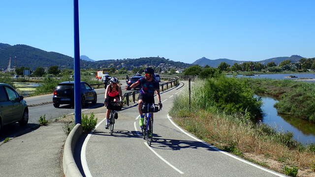 Le Parcours Cyclable du Littoral Varois - V65 / Etappe 2: Hyères > Port Grimaud