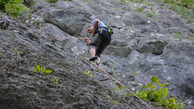 Site d'escalade Solaison