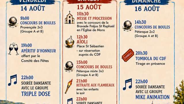 Fête patronale de Mons