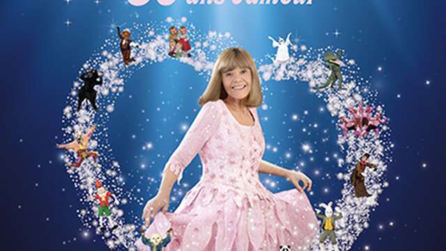 Musikalische Darbietung - Chantal Goya "50 ans d'amour" (50 Jahre Liebe)