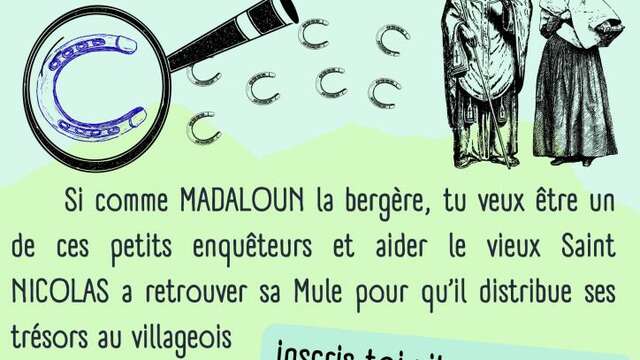 Jeu de piste de Noël avec les Muletiers Bigatier