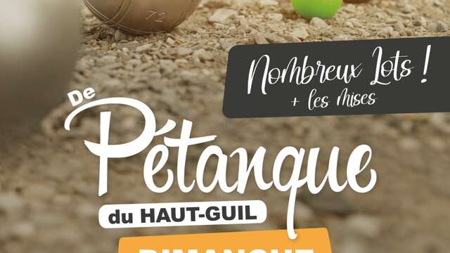 Les concours de pétanque du Haut-guil - à Abriès