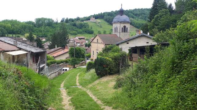 Village de Journans et source de la Reyssouze