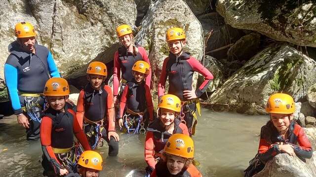 Canyoning famille