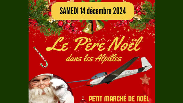 Le père Noël dans les Alpilles