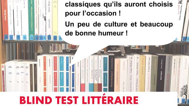 Blind test littéraire - Nuits de la lecture 2025