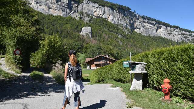 sentier pédestre : la Pierre à Voix
