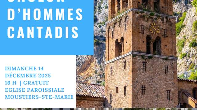 Chant choral avec Cantadis - Choeur d'hommes