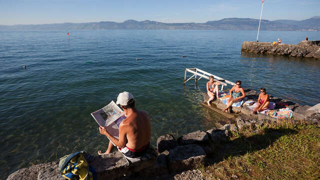 Plage de Meillerie