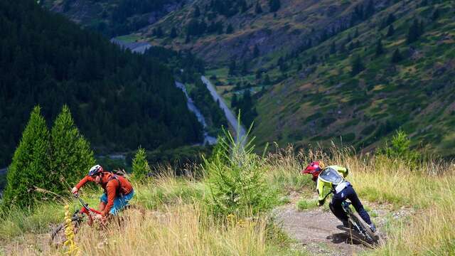 Itinéraire sauvage VTT "Single Ristolas"