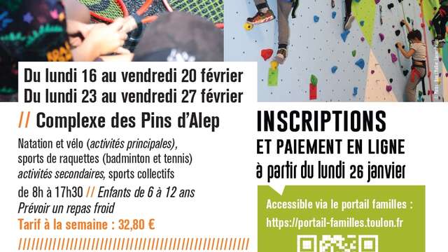 Jeune public - Stage multisports Ville de Toulon (Palais des Sports)