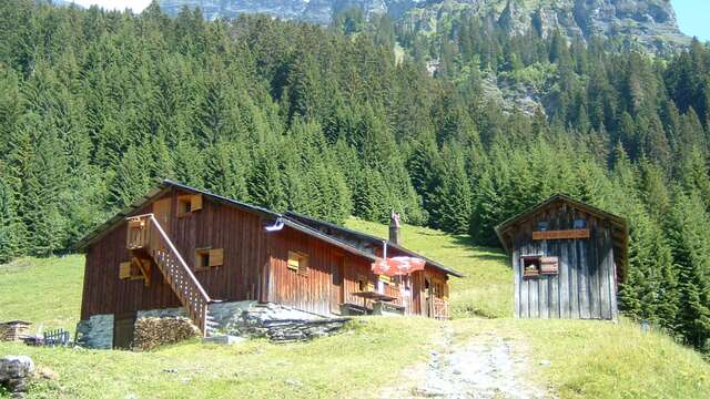 Itinéraire VTT : vers le chalet des Fonts