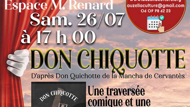 6ème Festival Auzel'la Culture - Don Chiquotte