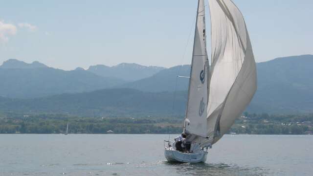 Sortie en voilier sur le lac Léman avec skipper