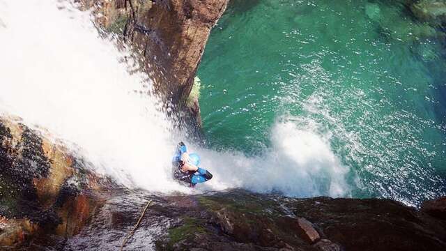 Canyoning avec Baptiste Sicre