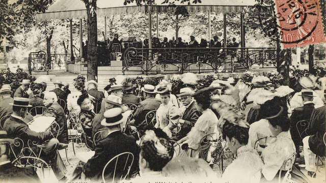 Kiosque à musique de la source de l'Hôpital