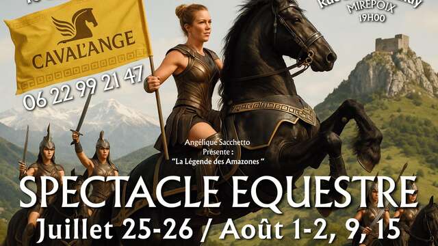 Spectacle équestre La légende des Amazones