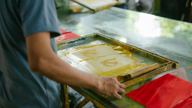 Atelier Sérigraphie - Ferme Léon Fert