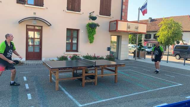 Animation tennis de table