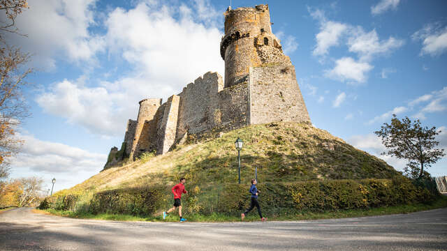 Sur les hauteurs de Volvic - Parcours trail