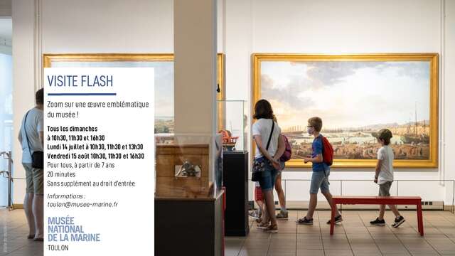 Visite flash du Musée de la Marine