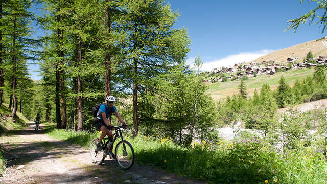 Bois de Chettetive en VTT