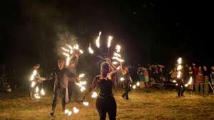 Spectacle de feu