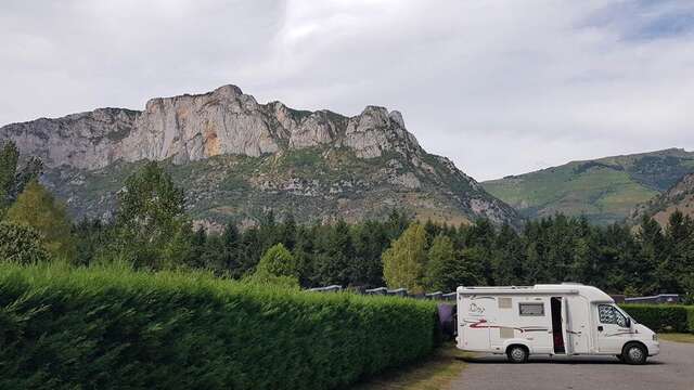 Aire pour camping-cars