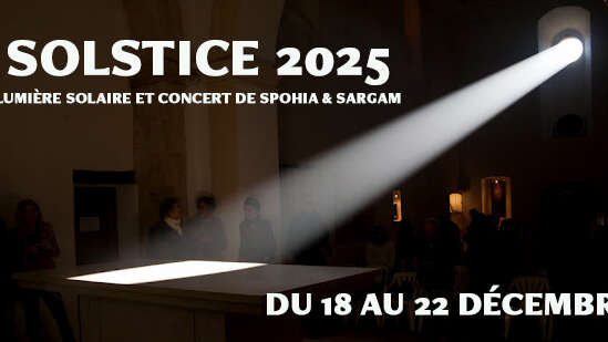Solstice d'hiver à Valsaintes : lumière solaire et concert