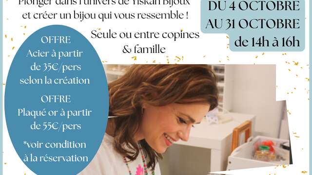 Atelier création de bijoux