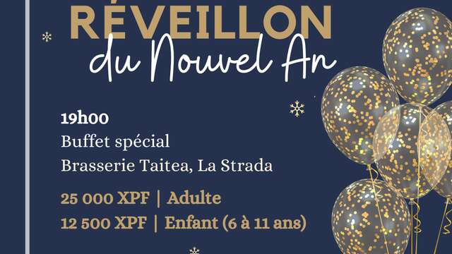 New Year's Eve Buffet - Hilton Hotel Tahiti