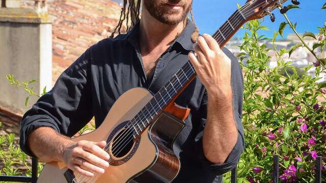 Damien Solo concert - marché de noël