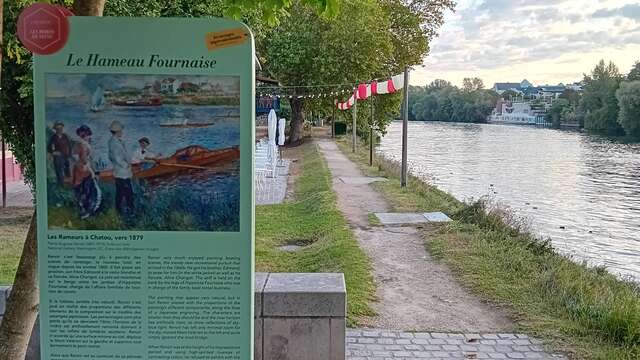 Chemin des Impressionnistes à Chatou