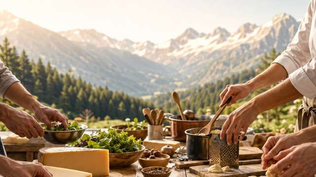 Ateliers cuisine au sommet