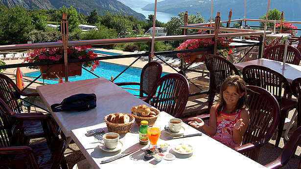 Restaurant panoramique "Le Belvédère - Camping La Viste"