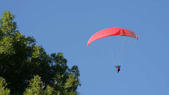 Site de décollage de parapente du col du Banchet