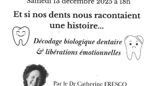 Lecture series: "And if our teeth told us a story...".