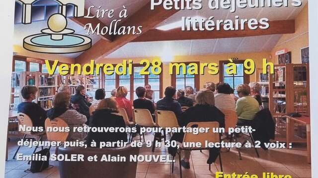 Literarisches Frühstück' - Lesen in Mollans_Mollans-sur-Ouvèze