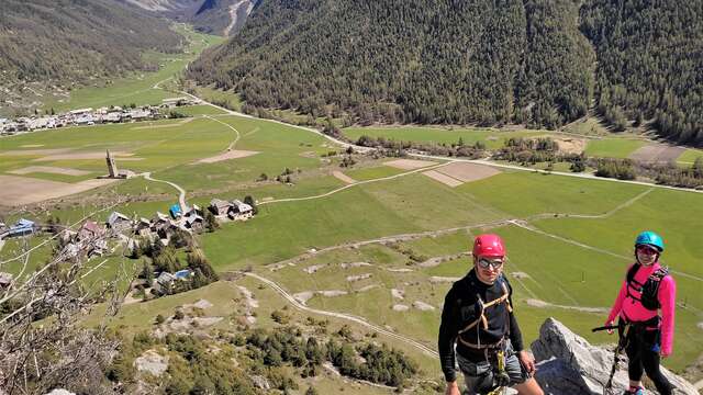 Via ferrata initiation dès 8 ans