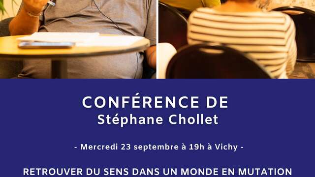 Conférence de Stéphane Chollet