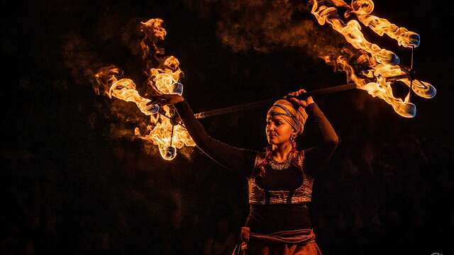 Asrâr-Spectacle de feu et pyrotechnie